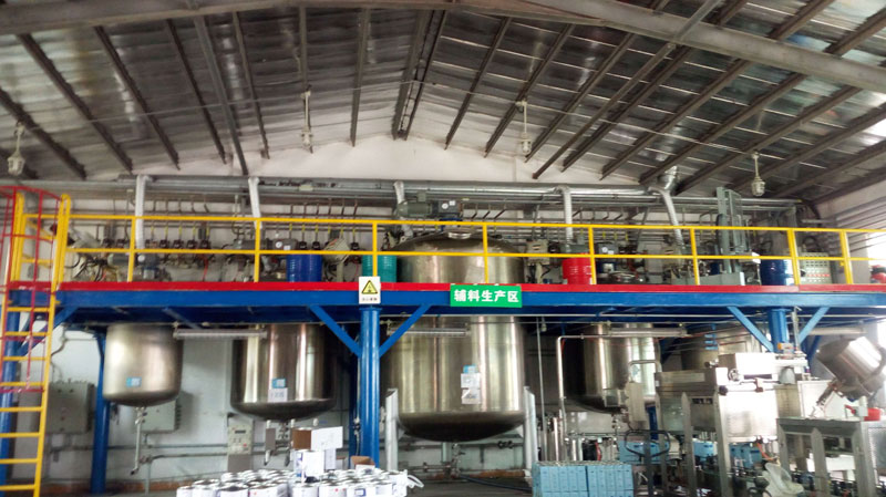 全自(zi)動塗料(liào)生産線(xian)